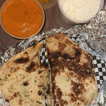 Clove Indian Cuisine - Butter Chicken Basmati Rice Naan - Indian Near Me - Renton, Washington