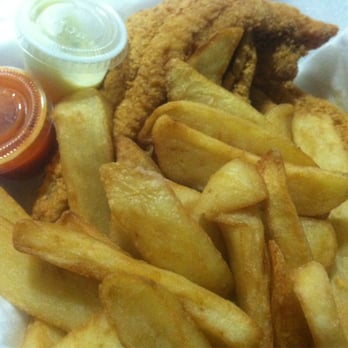 Crockett's Fish Fry - Catfish dinner with steak fries as a side. - Seafood Near Me - Montclair, New Jersey Crockett's Fish Fry - Catfish dinner with steak fries as a side. - Seafood Near Me - Montclair, New Jersey