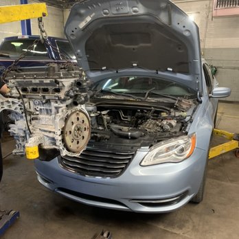Tonys Garage - Engine replacement 2014 Chrysler 200 - Auto Repair Near Me - Hammond, Indiana Tonys Garage - Engine replacement 2014 Chrysler 200 - Auto Repair Near Me - Hammond, Indiana
