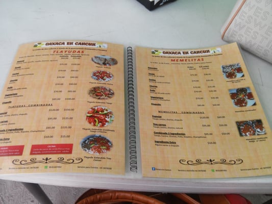 Menu photo 1 Oaxaca en Cancún Cancún, ROO