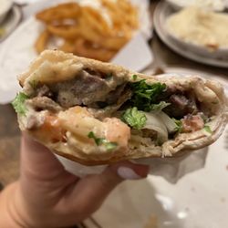 Farm Grill - Beef shawarma sandwich