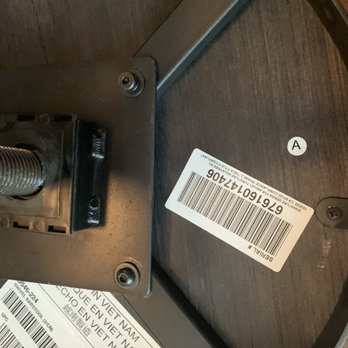 Ashley Store - Different screws in stools. Can't sit on them. They wobble - Furniture Stores Near Me - Augusta, Georgia