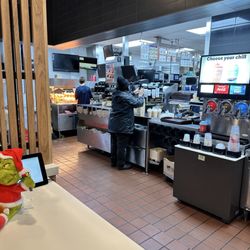 McDonald's - Pre- made food.. the food at this location is not fresh.