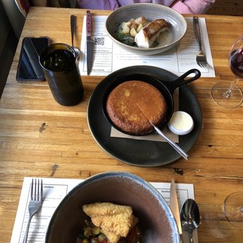 Husk - Catfish, cornbread and grouper - American Near Me - Charleston, South Carolina Husk - Catfish, cornbread and grouper - American Near Me - Charleston, South Carolina