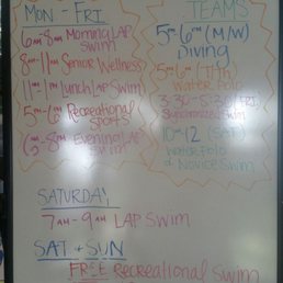 Schedule for this year