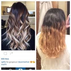 Shasta School Of Cosmetology - The picture on the left is what I asked for and the picture on the right is what I got. I can't believe how bad it is.
