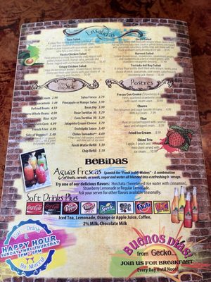 Menu photo 3 Gecko Grill Gilbert, AZ