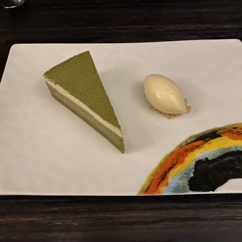 Akira Back - Matcha Mousse Cake - Japanese Near Me - Toronto, Ontario