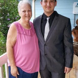 The Edge - Linda and Kamuela on prom night 2017