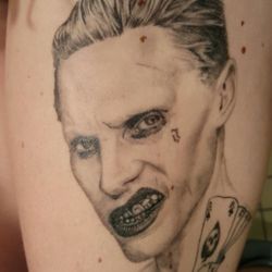 Keys On Kites Tattoo and Gallery - Work by Jeste. Freckles are mine, not the Jokers lol