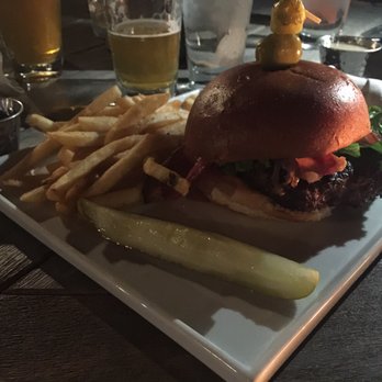 Brooks' Bar & Deck - Half Pound Sirloin Burger , French Fries - Sports Bars Near Me - Stateline, Nevada Brooks' Bar & Deck - Half Pound Sirloin Burger , French Fries - Sports Bars Near Me - Stateline, Nevada