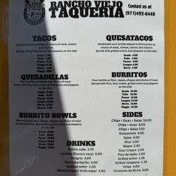 Rancho Viejo Taqueria