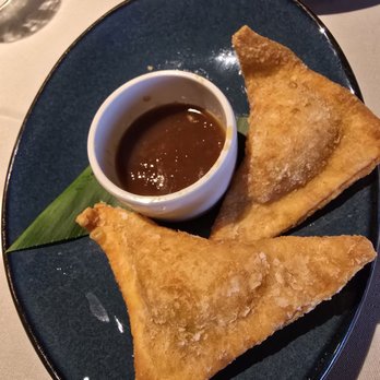 Hukilau Lanai - Lobster & goat cheese wontons - Seafood Near Me - Kapaa, Hawaii Hukilau Lanai - Lobster & goat cheese wontons - Seafood Near Me - Kapaa, Hawaii