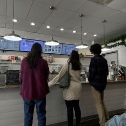 Walk allllll the way in to order...