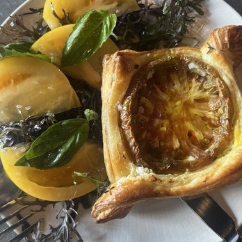 Bar Pigalle - Tomato Goat Cheese Tart (Tasting Menu for 2) - Cocktail Bars Near Me - Detroit, Michigan