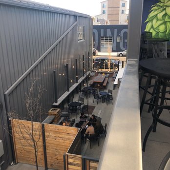 Odell Brewing Co - Five Points Brewhouse - Other patio with fuego - Breweries Near Me - Denver, Colorado Odell Brewing Co - Five Points Brewhouse - Other patio with fuego - Breweries Near Me - Denver, Colorado