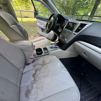 Detail Dudes - Subaru seats cleaning before - Auto Detailing Near Me Detail Dudes - Subaru seats cleaning before - Auto Detailing Near Me