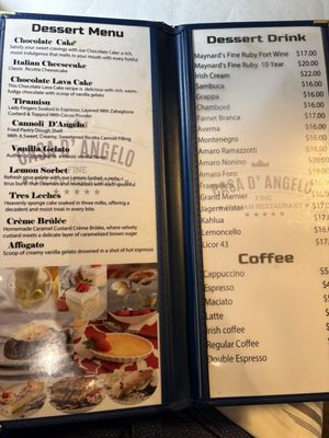 Menu photo 1 Casa D'angelo New York New York, NY
