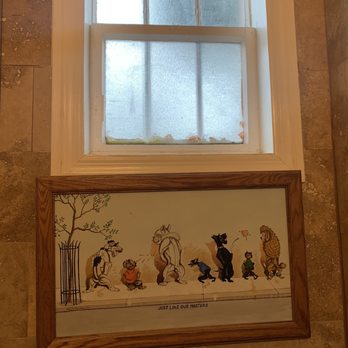 Baci - Bathroom art haha - Pizza Near Me - New Smyrna Beach, Florida