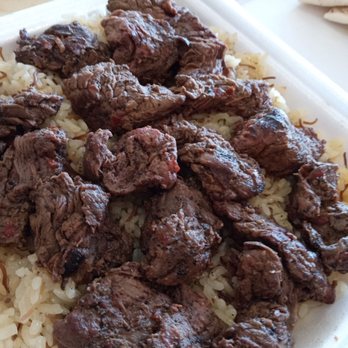 Kabab Grill Restaurant - The beef kebabs are lacking in presentation and overall flavor. - Mediterranean Near Me - Westminster, California