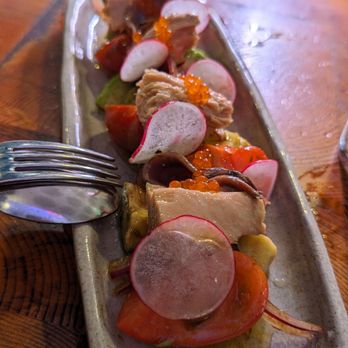 Cañete - Tomato salad - Tapas/Small Plates Near Me - Barcelona, B Cañete - Tomato salad - Tapas/Small Plates Near Me - Barcelona, B