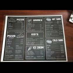 Red Rooster Pizzaria - Menu