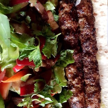 Lavash - You can ask for a salad instead of rice with the Kabab - Persian/Iranian Near Me - San Francisco, California