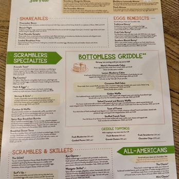 Scramblers - Menu - Breakfast & Brunch Near Me - Cincinnati, Ohio Scramblers - Menu - Breakfast & Brunch Near Me - Cincinnati, Ohio