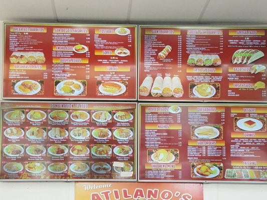 Menu photo 4 Atilano’s Mexican Food Spokane, WA Menu photo 4 Atilano’s Mexican Food Spokane, WA