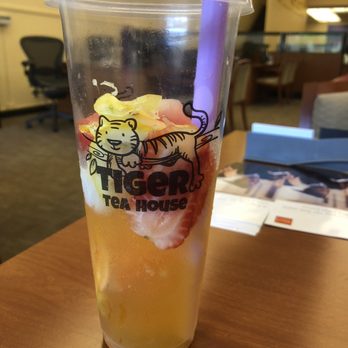 Tiger Tea House - Tiger Passion fruit - Bubble Tea Near Me - Hanford, California Tiger Tea House - Tiger Passion fruit - Bubble Tea Near Me - Hanford, California