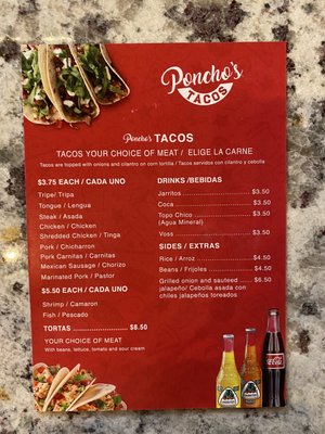 Menu photo 4 Poncho's Tacos Wyoming, MI Menu photo 4 Poncho's Tacos Wyoming, MI