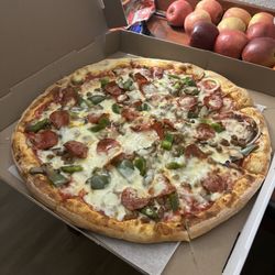 Mario's Pizza - This is their 16" pie.