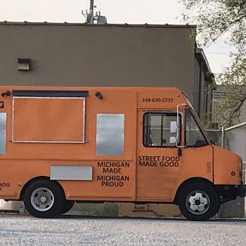 The Mean Weenie - an orange food truck - Food Trucks Near Me - Ferndale, Michigan The Mean Weenie - an orange food truck - Food Trucks Near Me - Ferndale, Michigan