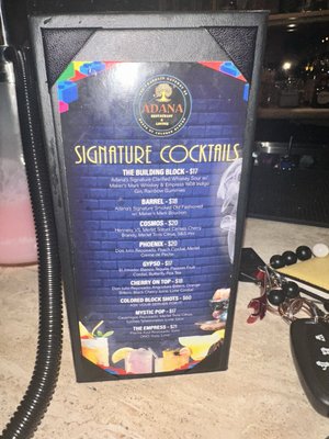 Menu photo 1 Bar Amaya Marietta, GA Menu photo 1 Bar Amaya Marietta, GA
