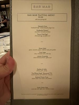 Menu photo 2 Bar Mar Nashville, TN Menu photo 2 Bar Mar Nashville, TN
