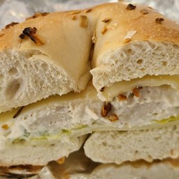 Onion Bagel Toasted