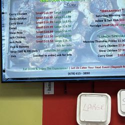 Grayson Caribbean Market - Menu