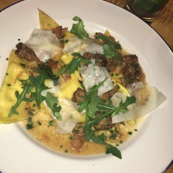Taverna Mercatto - Ravioli w/ duck .... Flavorless and used wonton wrappers instead of fresh pasta. Small portion; snack size - Italian Near Me - Toronto, Ontario Taverna Mercatto - Ravioli w/ duck .... Flavorless and used wonton wrappers instead of fresh pasta. Small portion; snack size - Italian Near Me - Toronto, Ontario