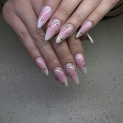 Ombre with stars