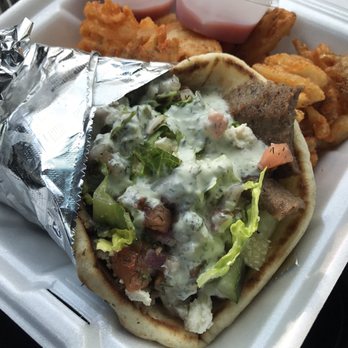 403 EATS - Gyro with some added on item - Food Trucks Near Me - Tomball, Texas