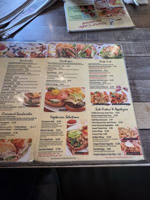 Menu photo 1 Nano Cafe Sierra Madre, CA Menu photo 1 Nano Cafe Sierra Madre, CA