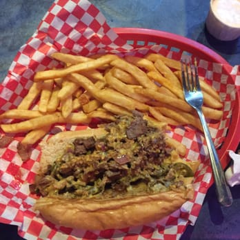 Caprock Cafe - 4 alarm philly cheese steak - Sports Bars Near Me - Lubbock, Texas Caprock Cafe - 4 alarm philly cheese steak - Sports Bars Near Me - Lubbock, Texas
