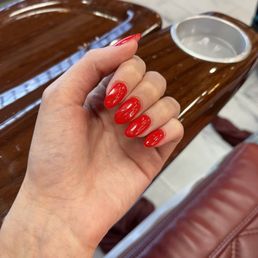 Ferrari red acrylics by Chloe Ferrari red acrylics by Chloe