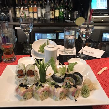 Douzo - Spicy tuna roll, Boston roll and torch roll - Sushi Bars Near Me - Boston, Massachusetts