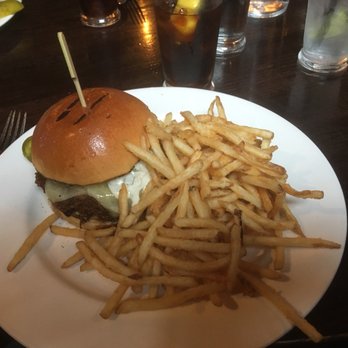 Mill House Brewing Company - This is the porky burger. Pulled pork coleslaw and a patty! - Breweries Near Me - Poughkeepsie, New York