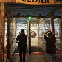 R1 Indoor Karting - Axe Throwing Area