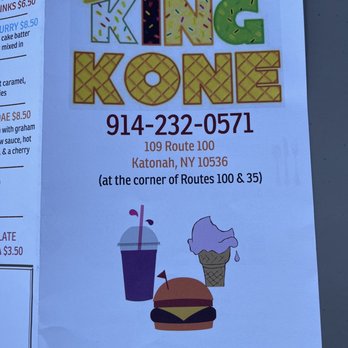 King Kone - Menu - Ice Cream & Frozen Yogurt Near Me - Katonah, New York King Kone - Menu - Ice Cream & Frozen Yogurt Near Me - Katonah, New York