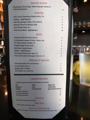 Menu photo 7 Spill Wine & Beer Bar Winter Springs, FL