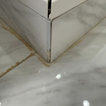 Ace Mirror & Glass - Incorrect shower glass placement caused shower dam to fail, per my contractor. - Glass & Mirrors Near Me - Laguna Hills, California