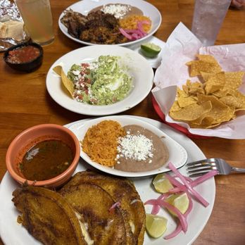 Mandiles Mexican Grill - 3 Quesabirrias, Mandiles Special, top shelf margarita - Mexican Near Me - Bremerton, Washington